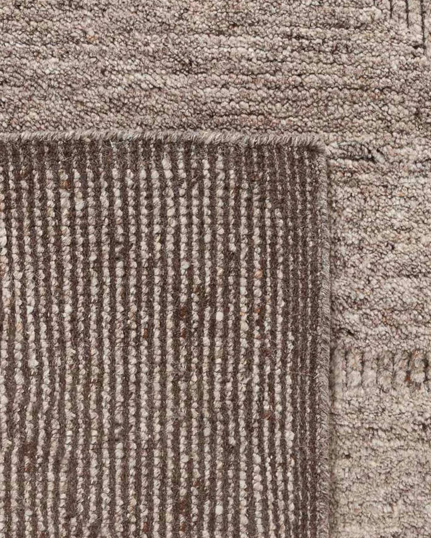 Wynona Hand-Knotted Wool Rug - 5' x 7'6" / Beige