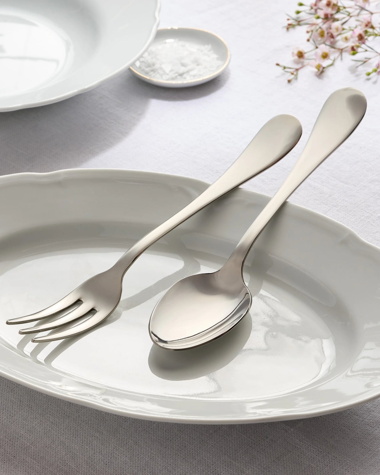 Brescia 2-Pc Serving Utensil Set by Mepra - One Size / Polished Stainless Steel