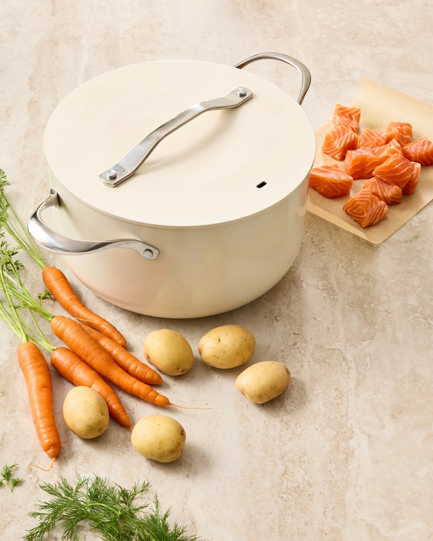 Ceramic Nonstick 7pc Cookware Set - One Size / Navy