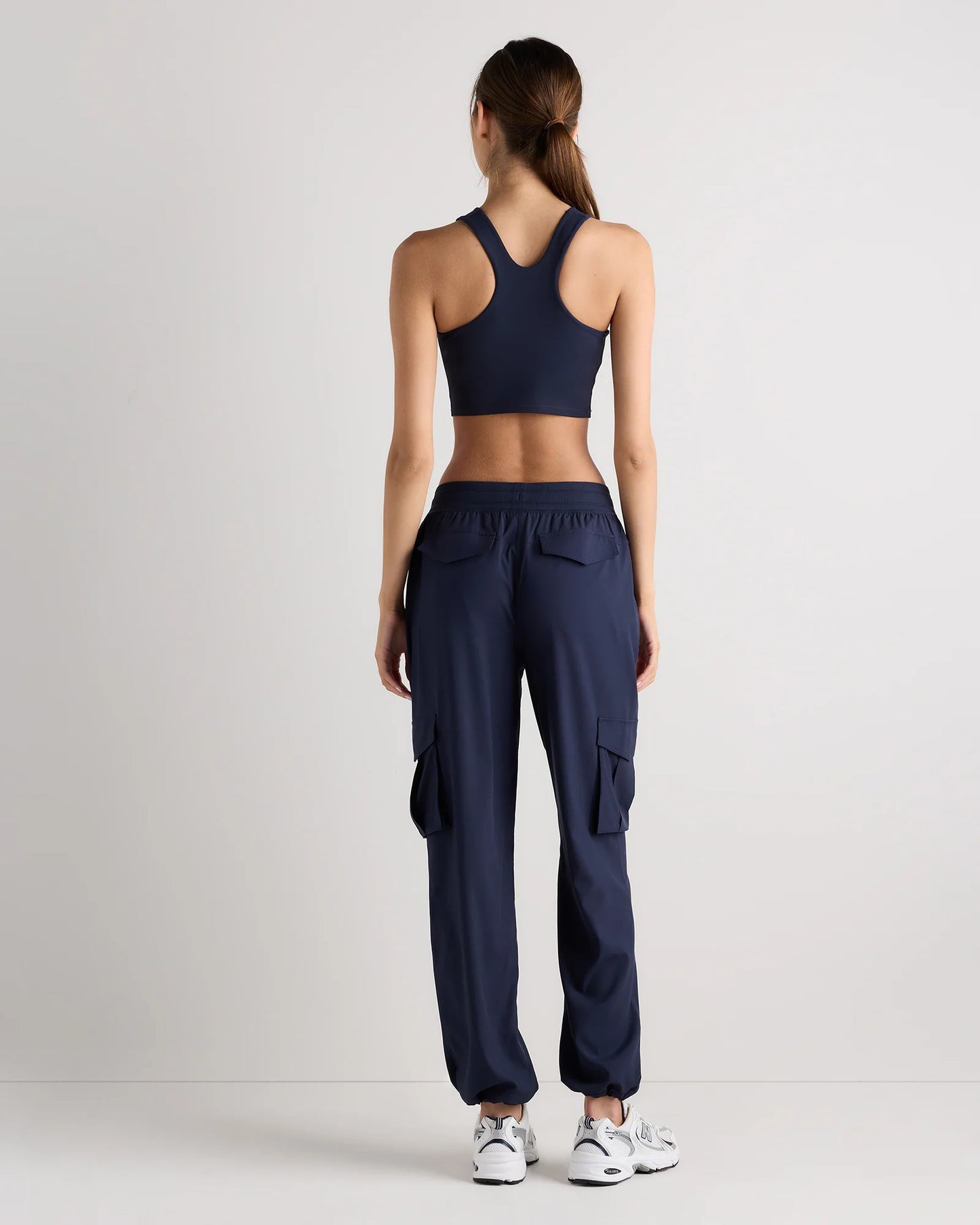 Performance Tech Cargo Mid-Rise Pants - XS / Black