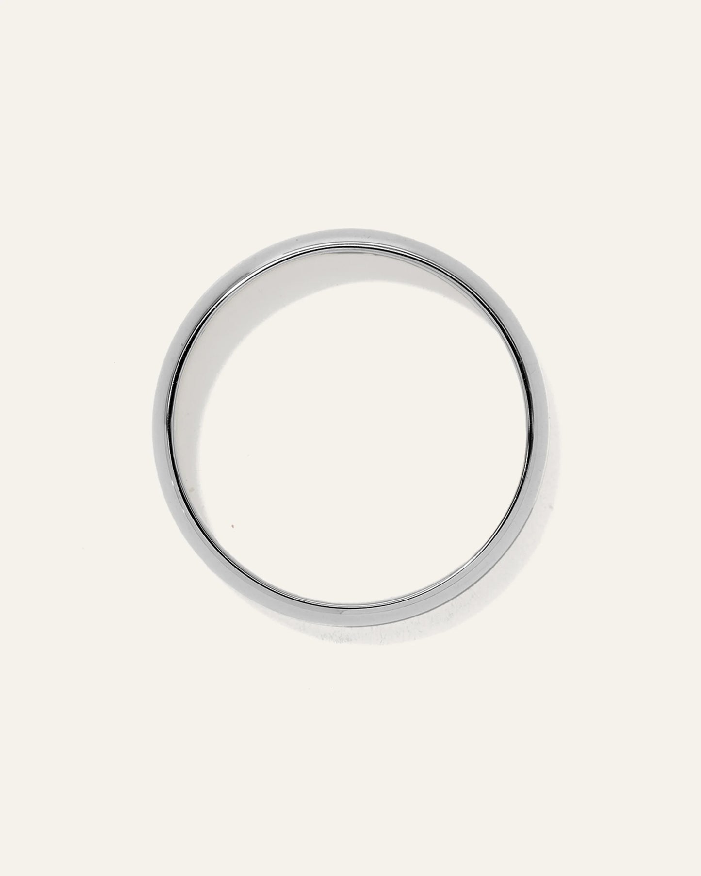 Low Dome Band - 4mm - 6 / Yellow Gold