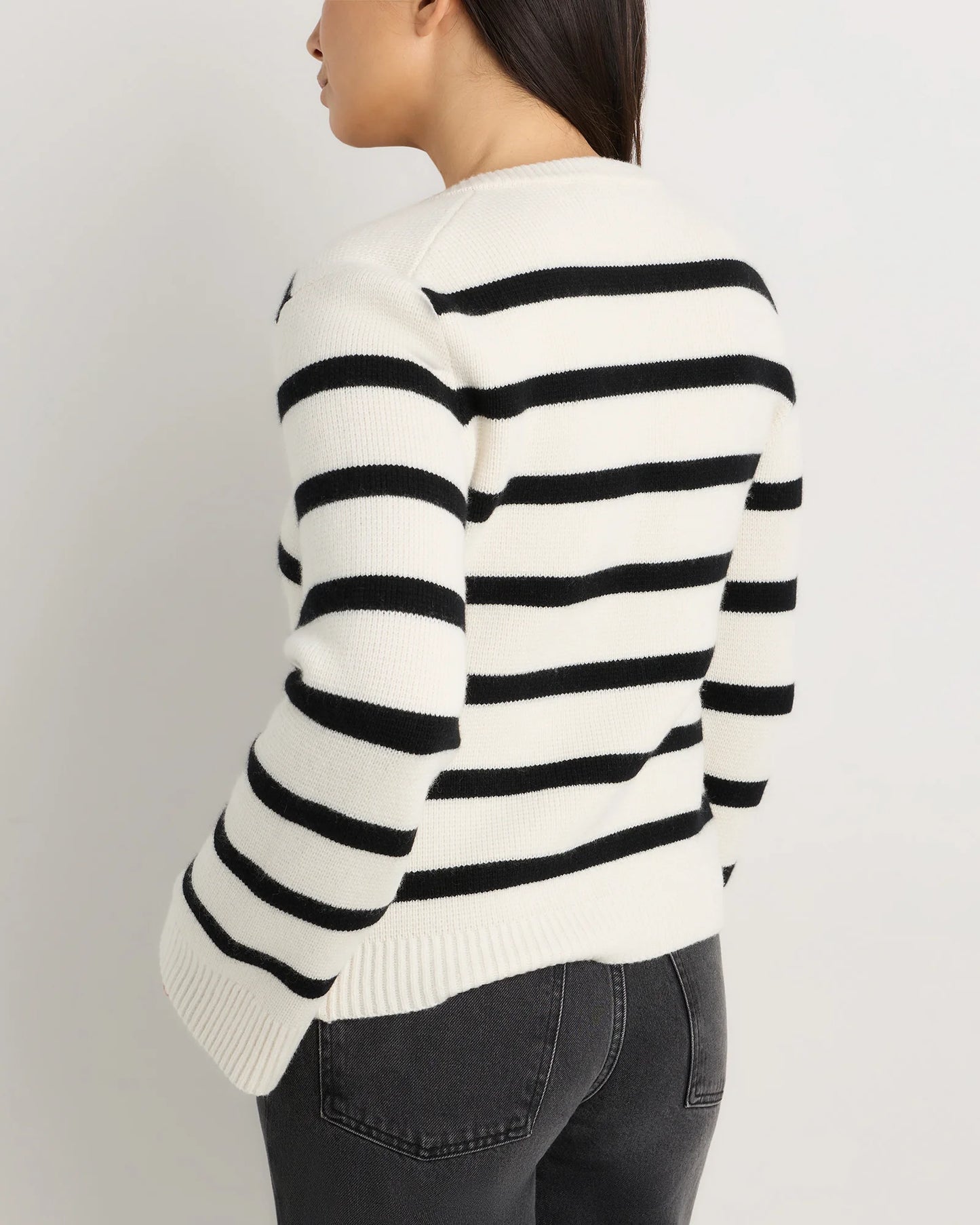 Mongolian Cashmere Structured Cardigan - XS / Oatmeal