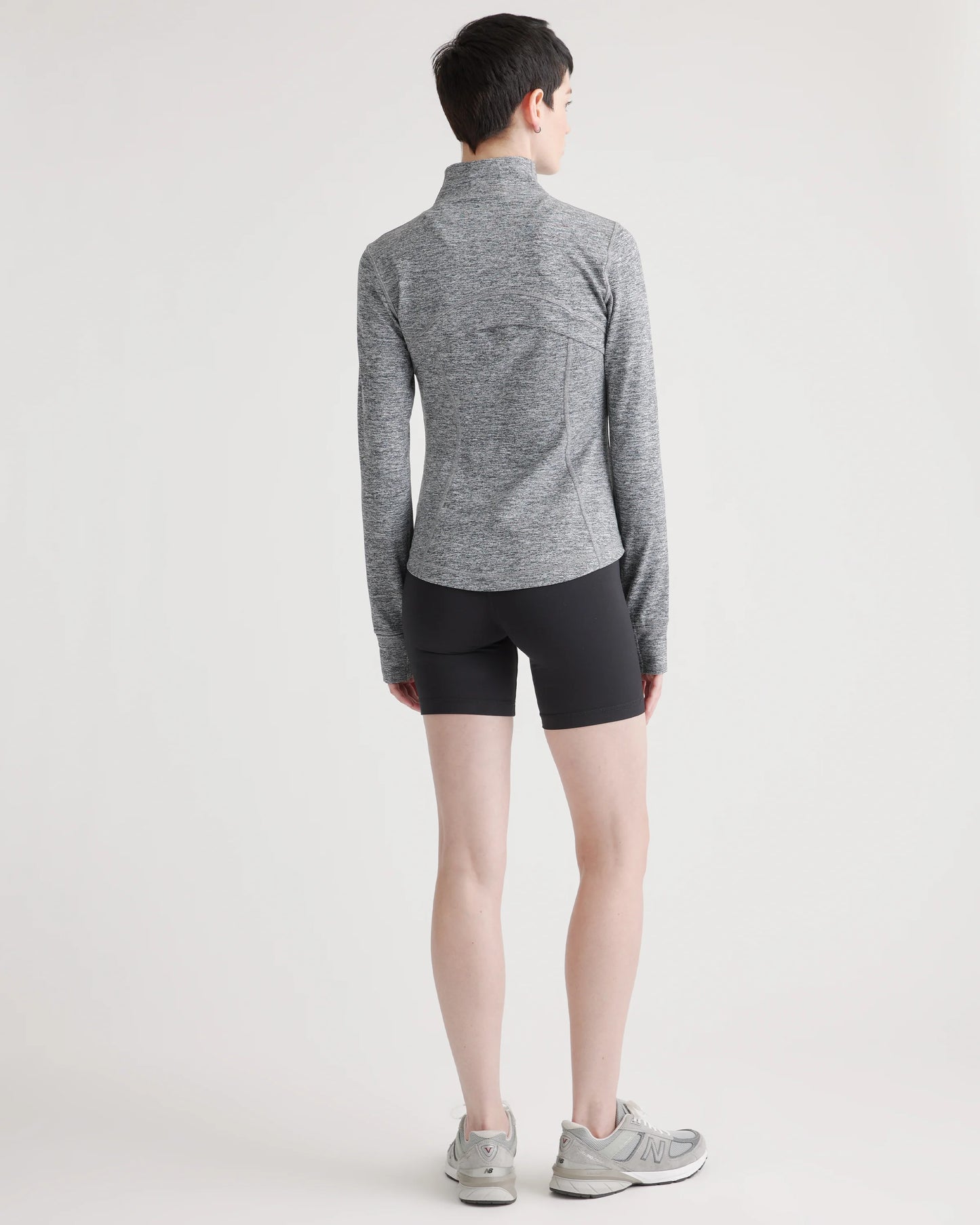 Ultra-Soft Slim Fit Jacket - XS / Heather Grey