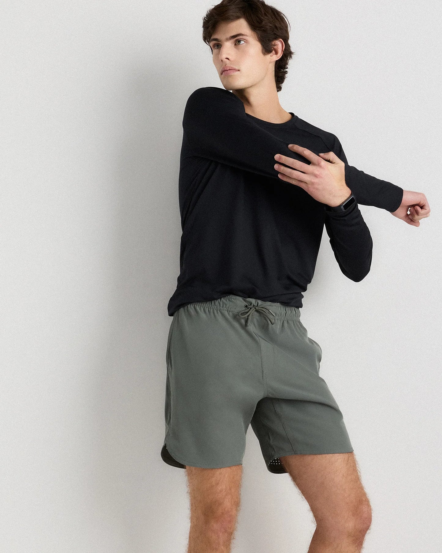 Sweat Tech Training Unlined Shorts - 7" - S / Black