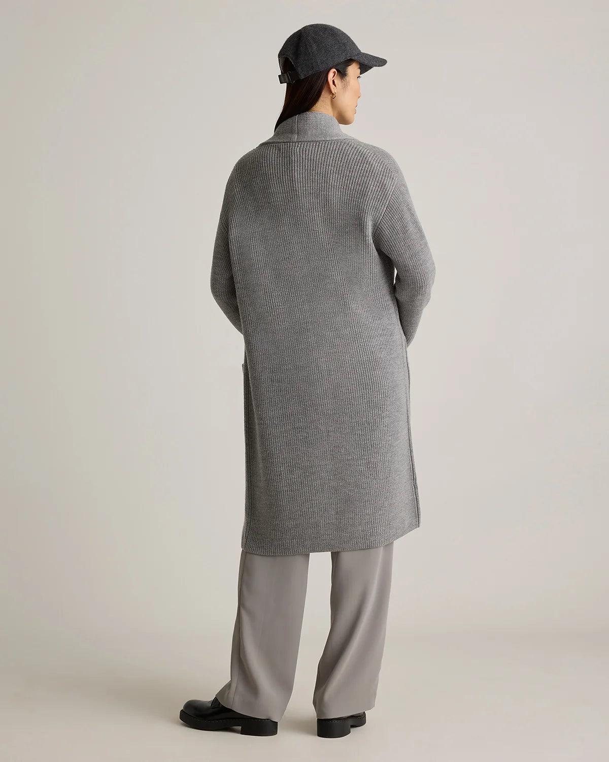 Australian Merino Wool Duster Cardigan - XS / Malted Toffee