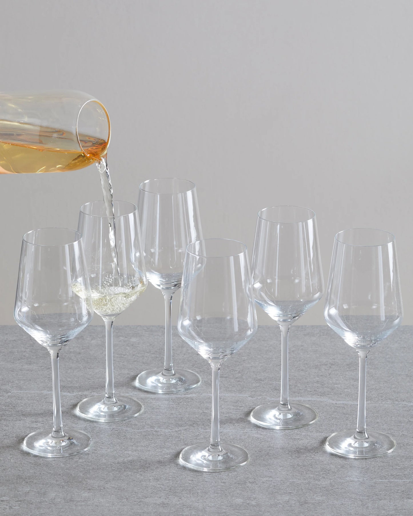 Pure White Wine Glass (Set of 6) - One Size / No Color