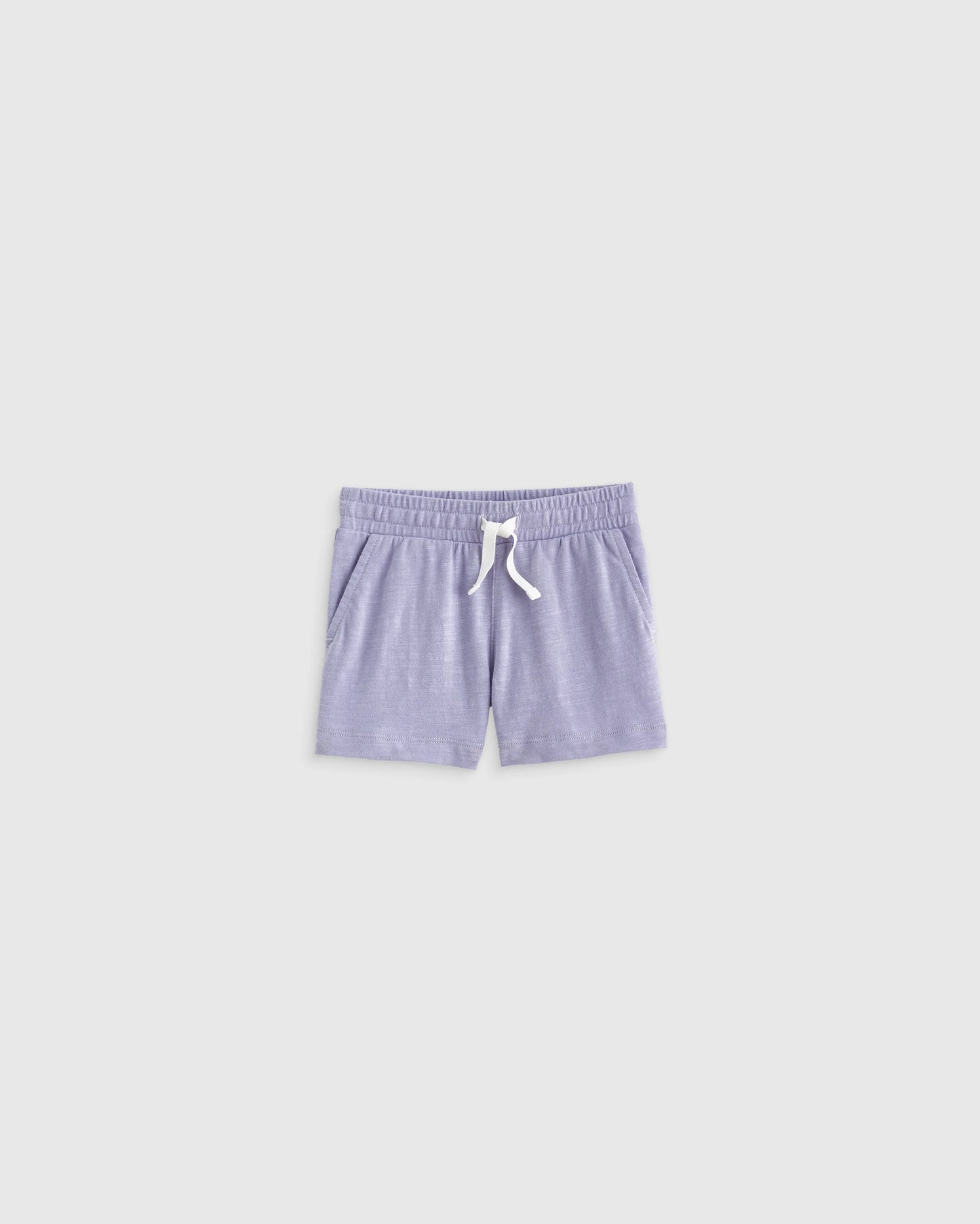 100% Organic Cotton Slub Field Short 4-Pack - 3-6M / Geo Daisy/Pink Stripe