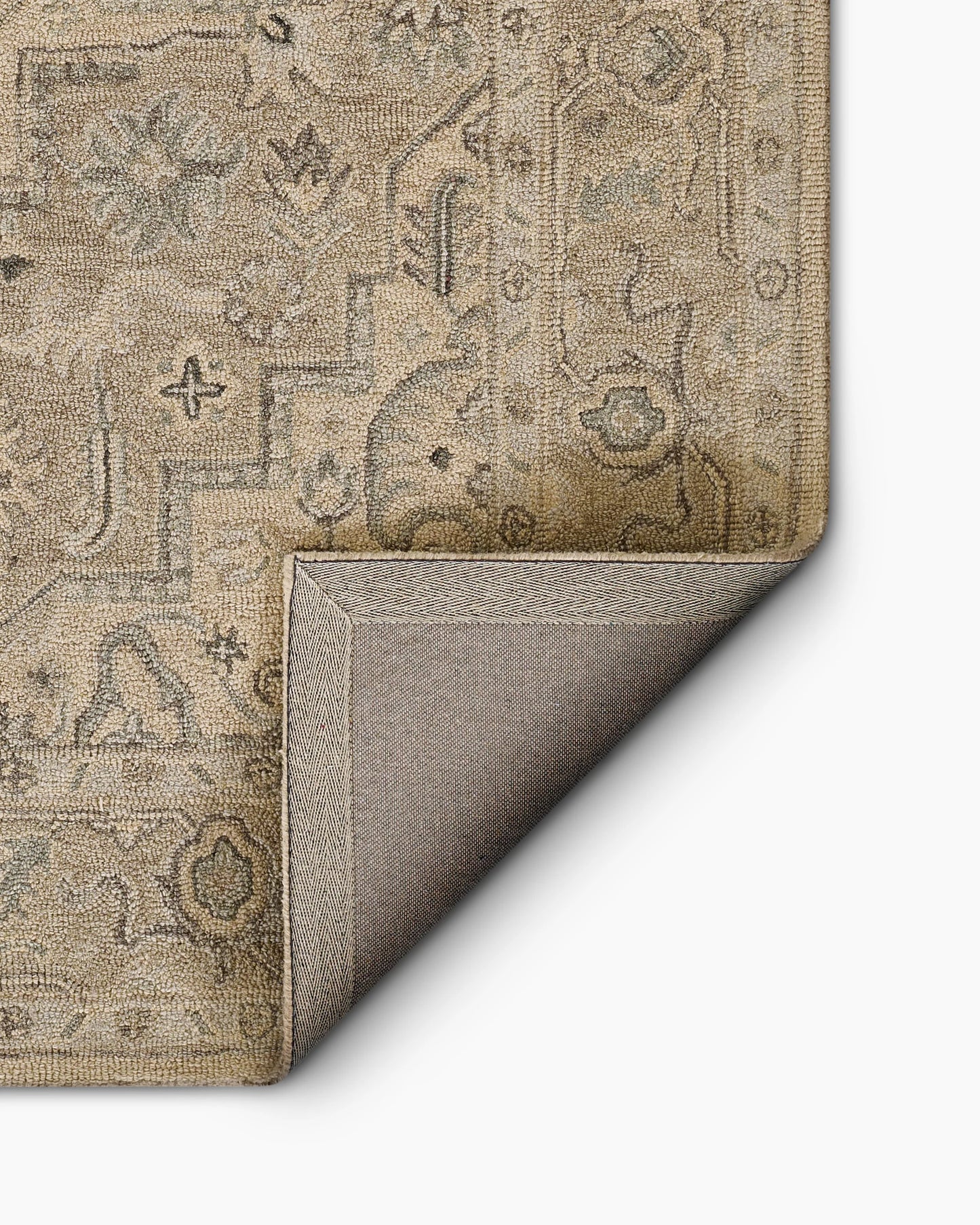 Albany Hand-Tufted Rug - 5' x 8' / Light Blue