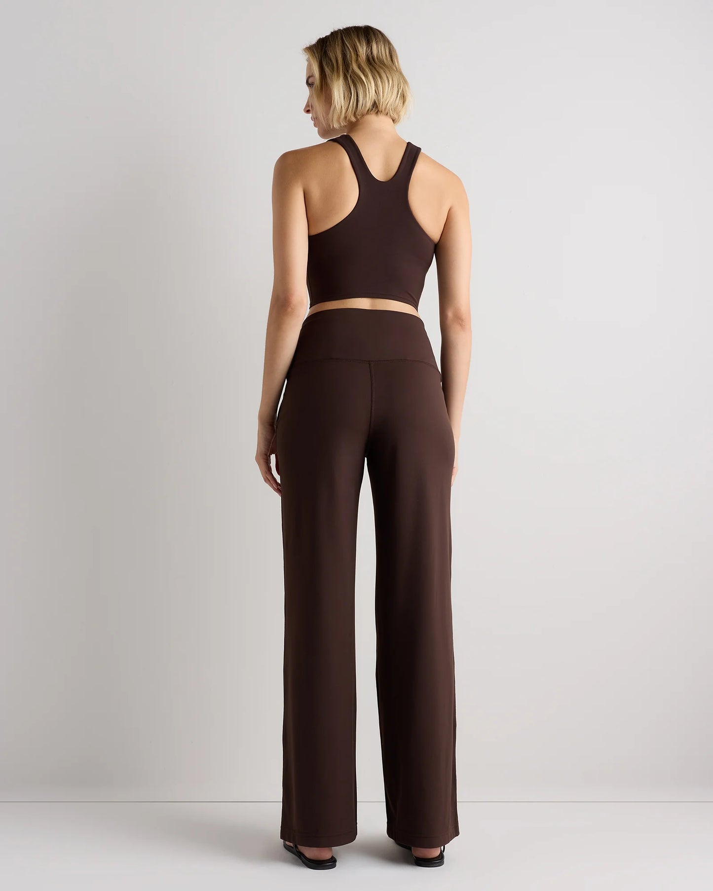 Ultra-Form High-Rise Wide Leg Pants - XS / Black