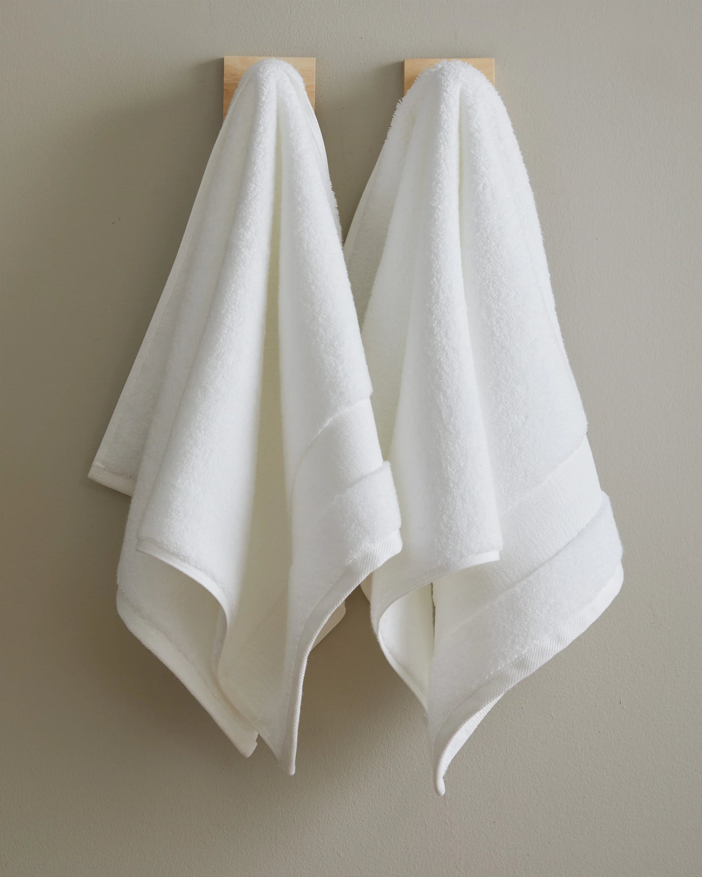 Turkish Classic Hand Towel (Set of 2) - One Size / White