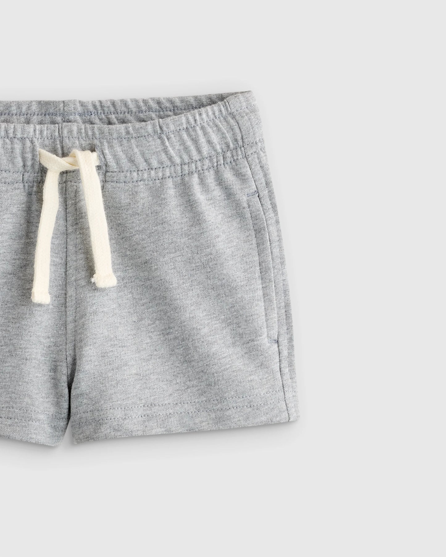 100% Organic Cotton French Terry Short - 12-18M / Coral Pink