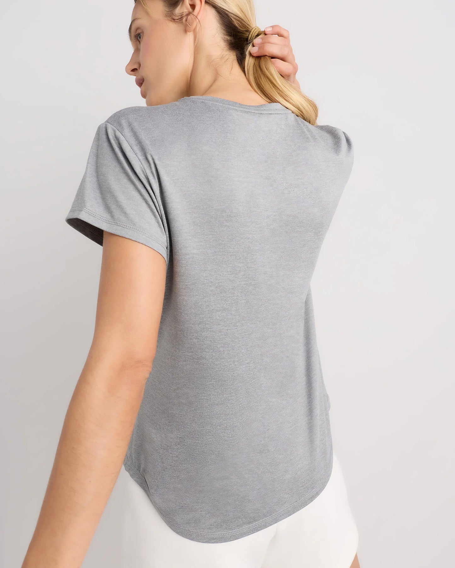 Flowknit Breeze Tee - XS / Heather Green