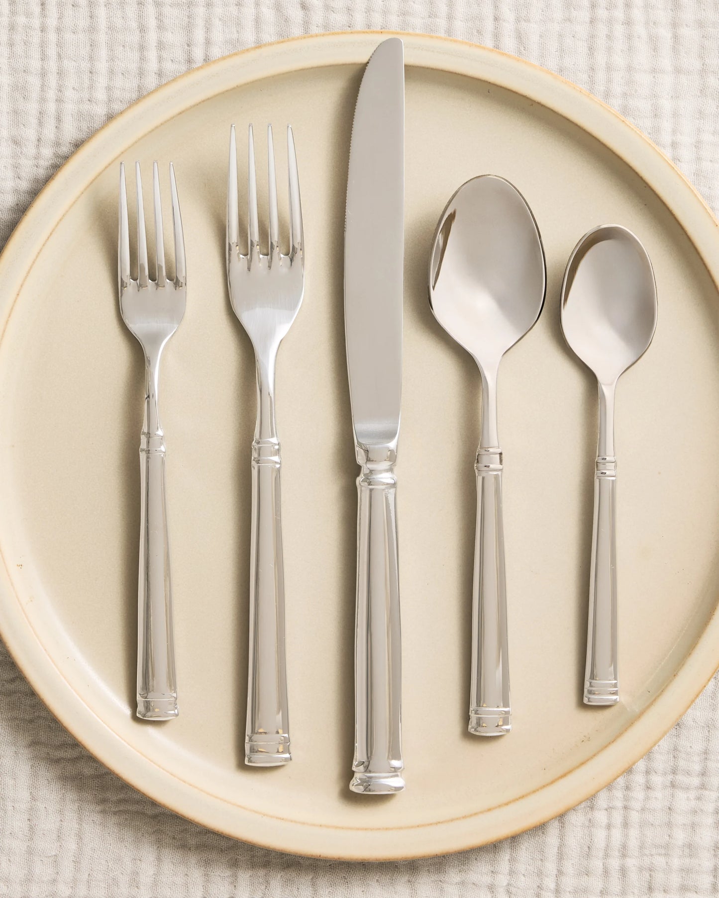 Bistro 20 Piece Flatware Set - One Size / Stainless Steel