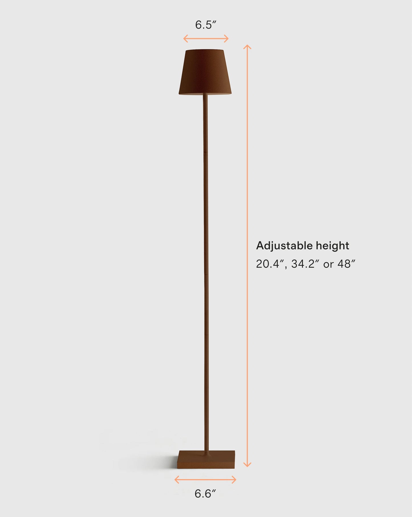 Poldina Pro Rechargeable Floor Lamp by Zafferano - One Size / White
