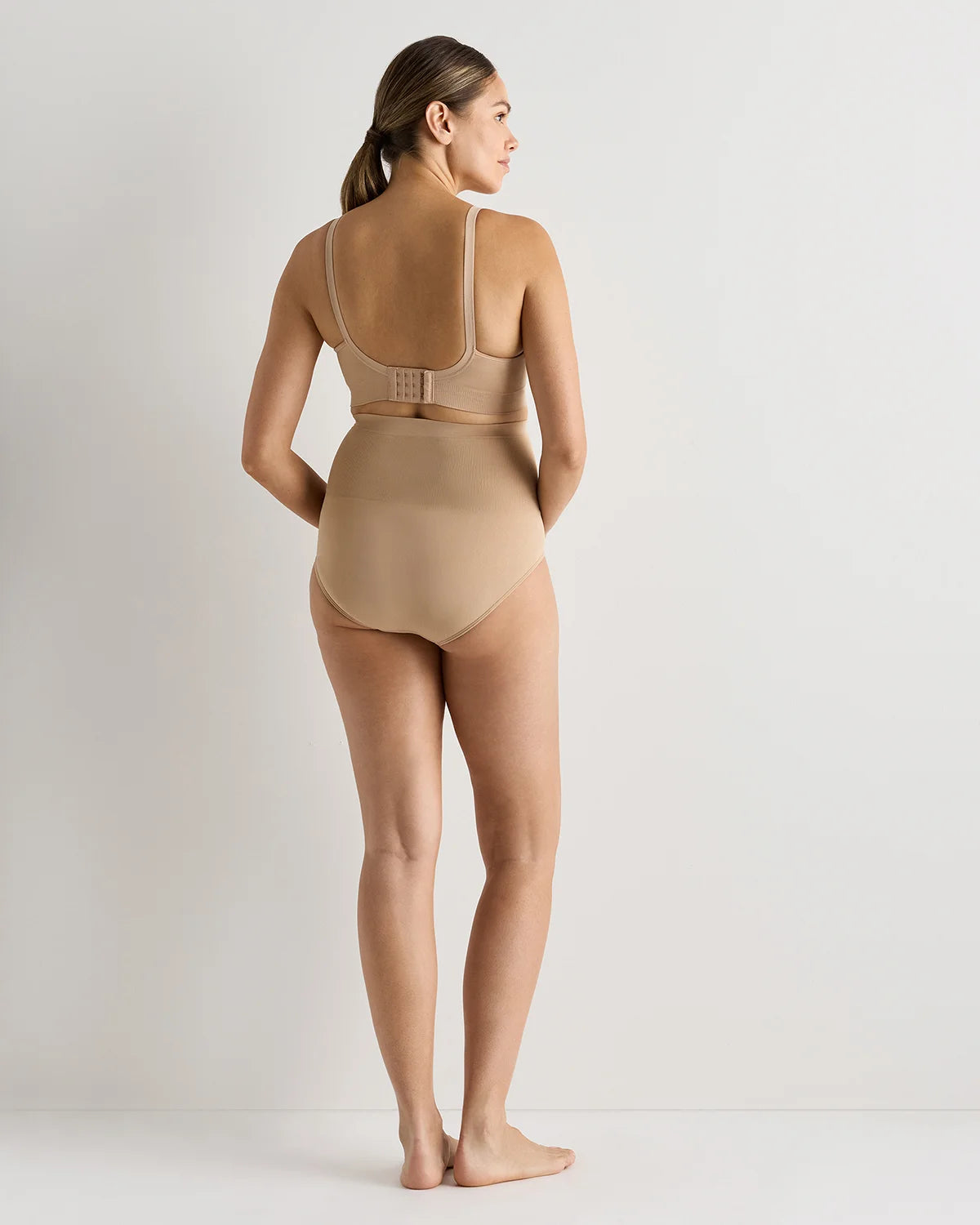 Seamless Nursing Bra - XS / Peach Pink