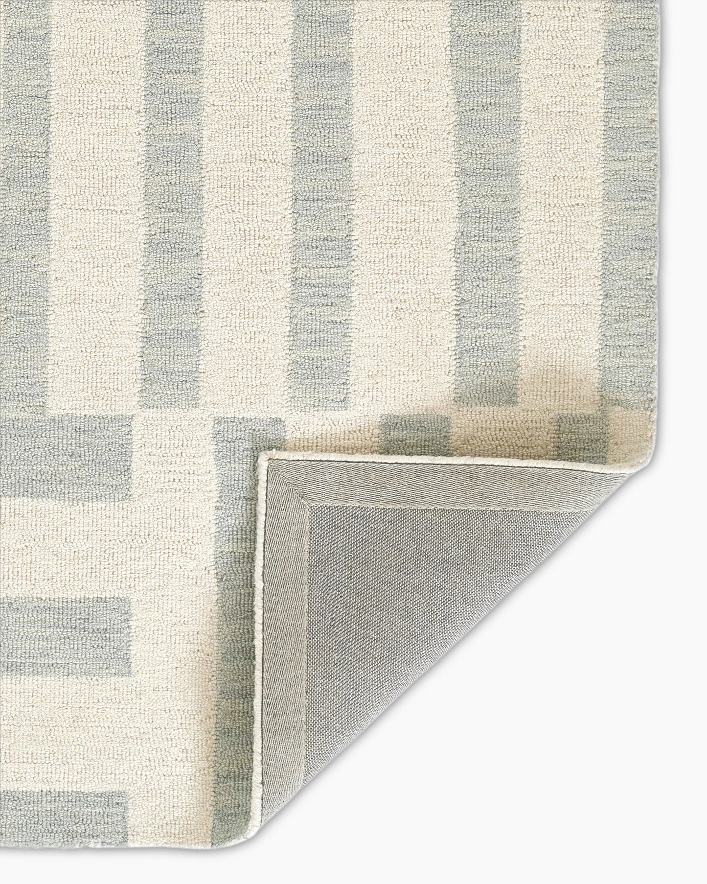Jack Hand-Tufted Wool Rug - 3'6" x 5'6" / Blue