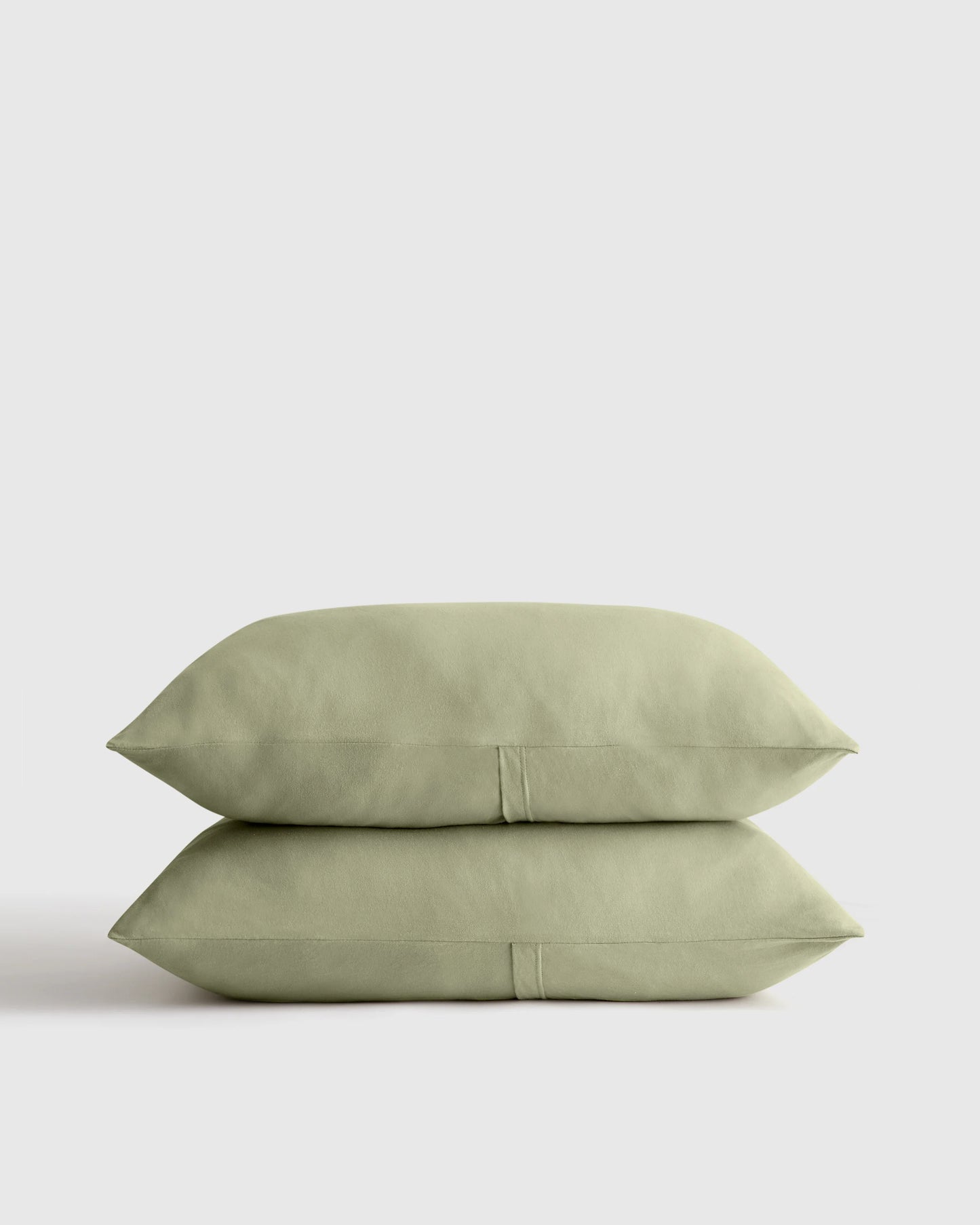 Organic Jersey Sham Set - Standard / Heather Grey