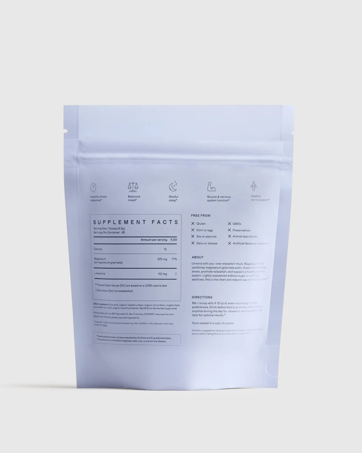 Magnesium Glycinate Plus - One Size / Yuzu