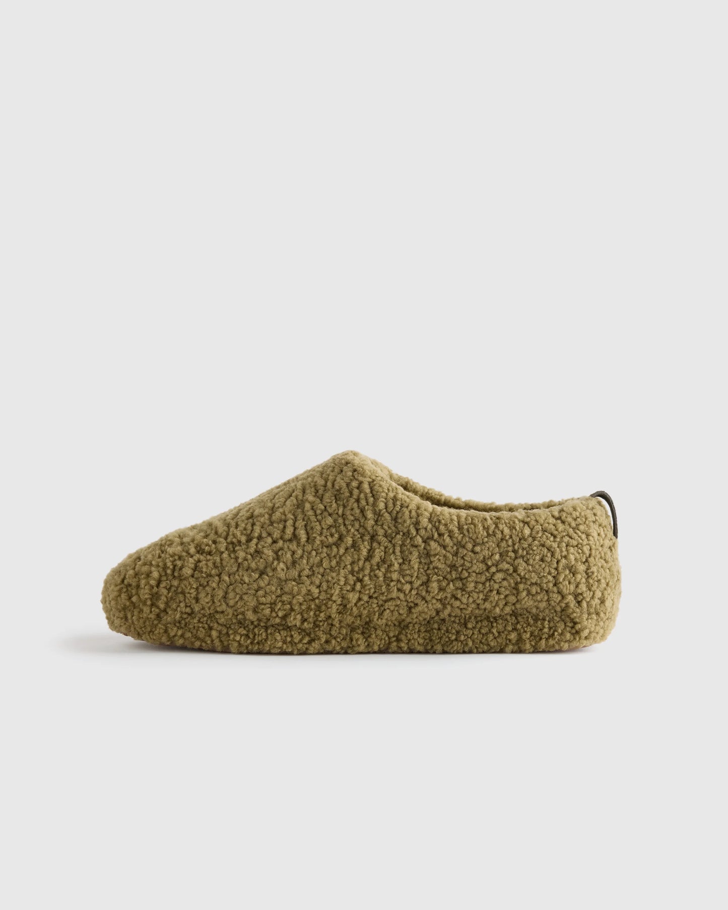 Men's Genuine Shearling Lounge Slipper - 7 / Black