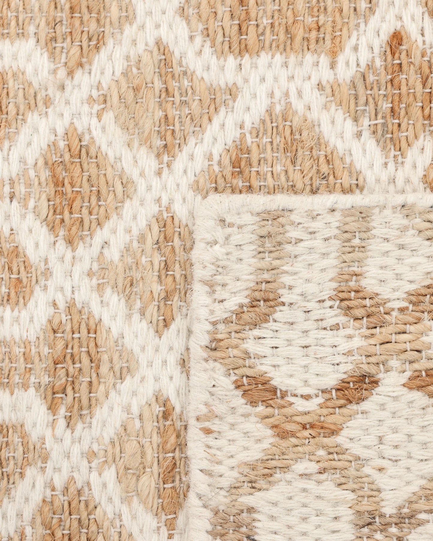Birch Handwoven Jute-Blend Rug - 5' x 8' / Brown