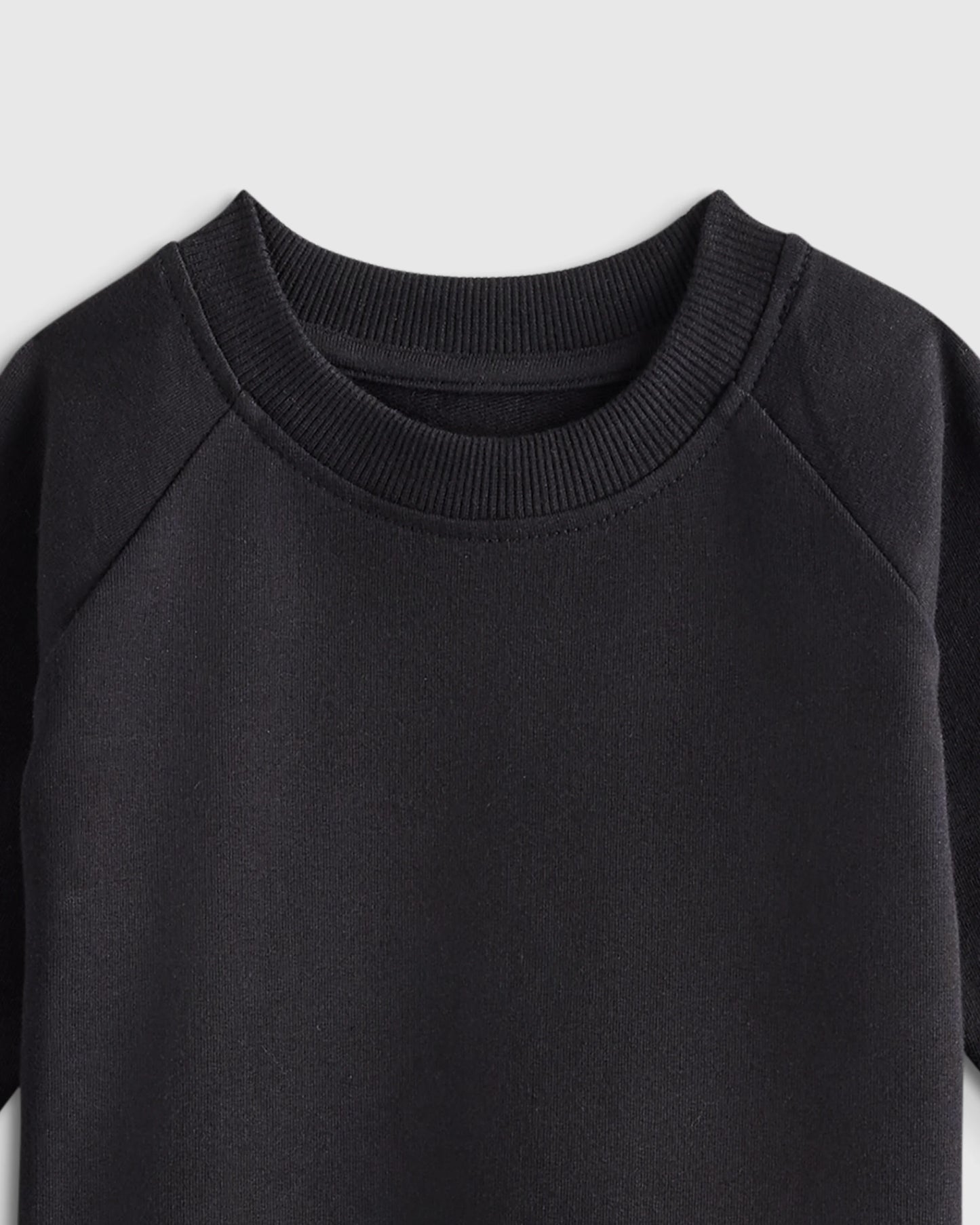 Organic Cotton French Terry Crew Neck Sweatshirt - 3-6M / Blue Stars