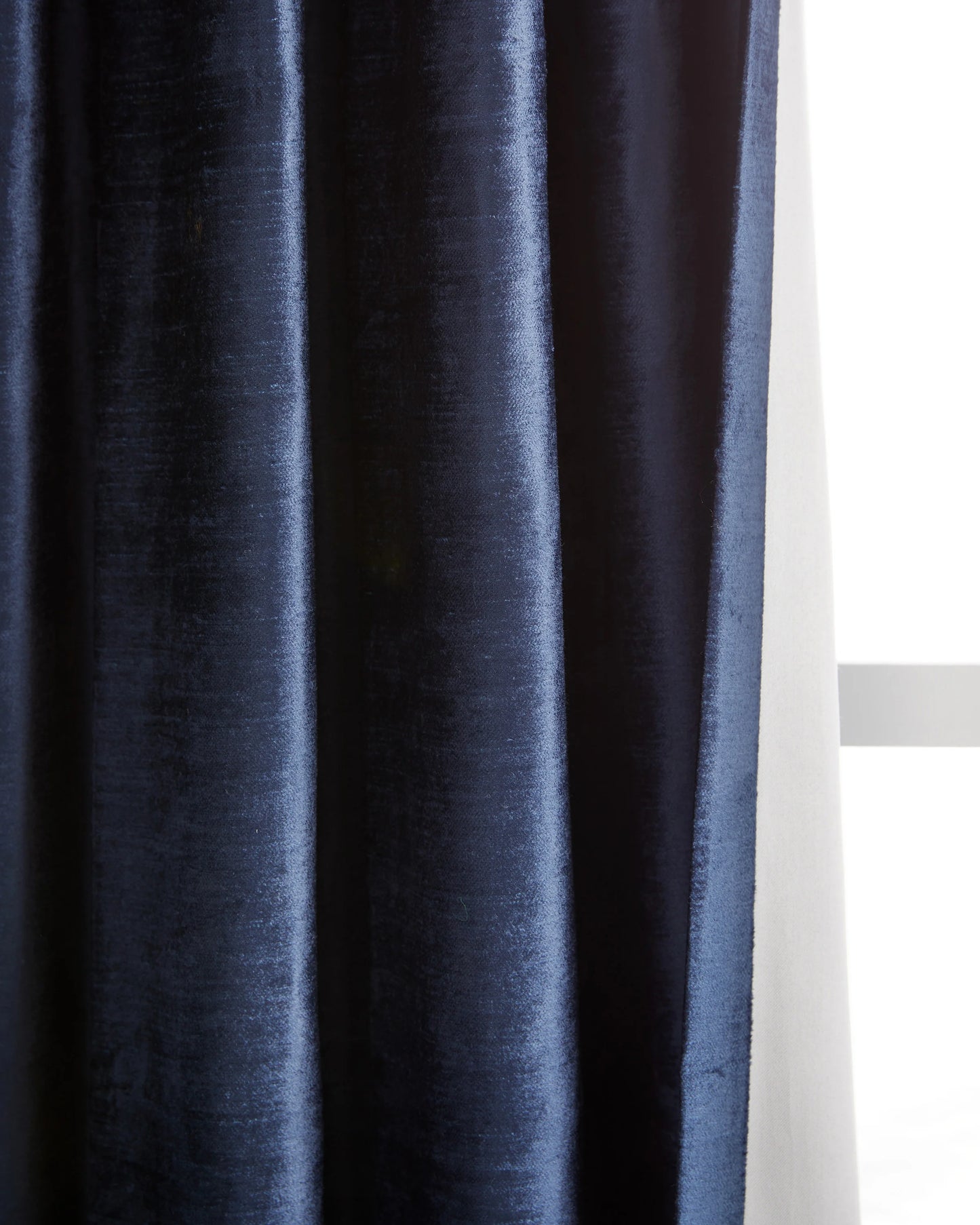 Luster Velvet True Blackout Curtain - Single Panel - 48x84 / Champagne