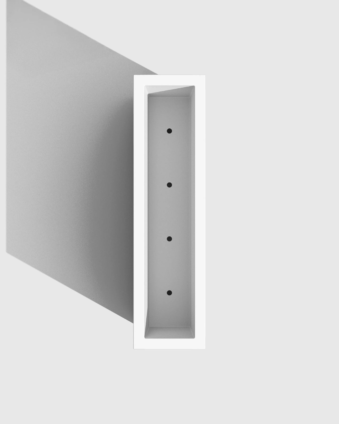 Block Series All Weather Rectangular Planter by Veradek - One Size / Black