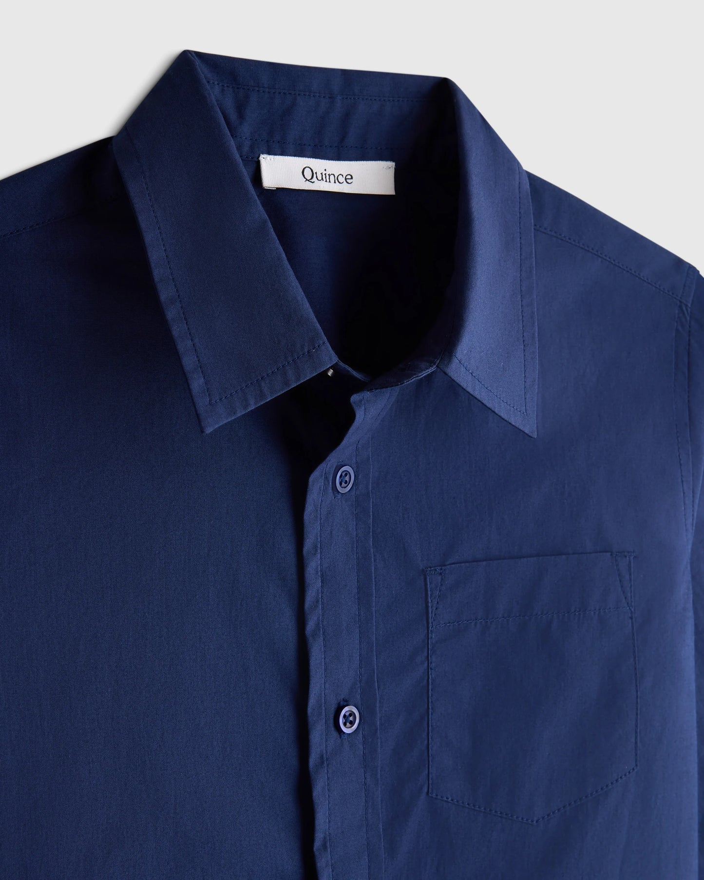 100% Organic Cotton Poplin Long Sleeve Button Down - 3T / White