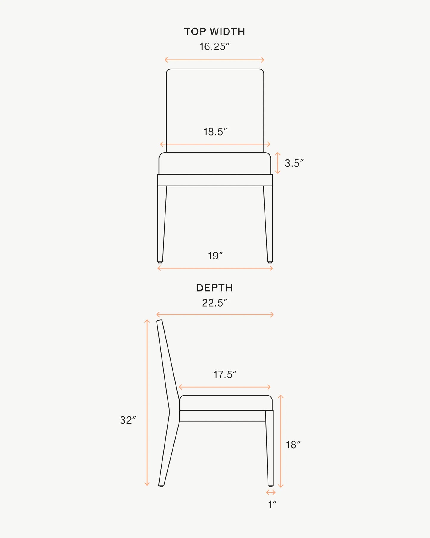 Performance Fabric Dining Chair with Solid Oak Legs (Set of 2) - One Size / Snow/Natural