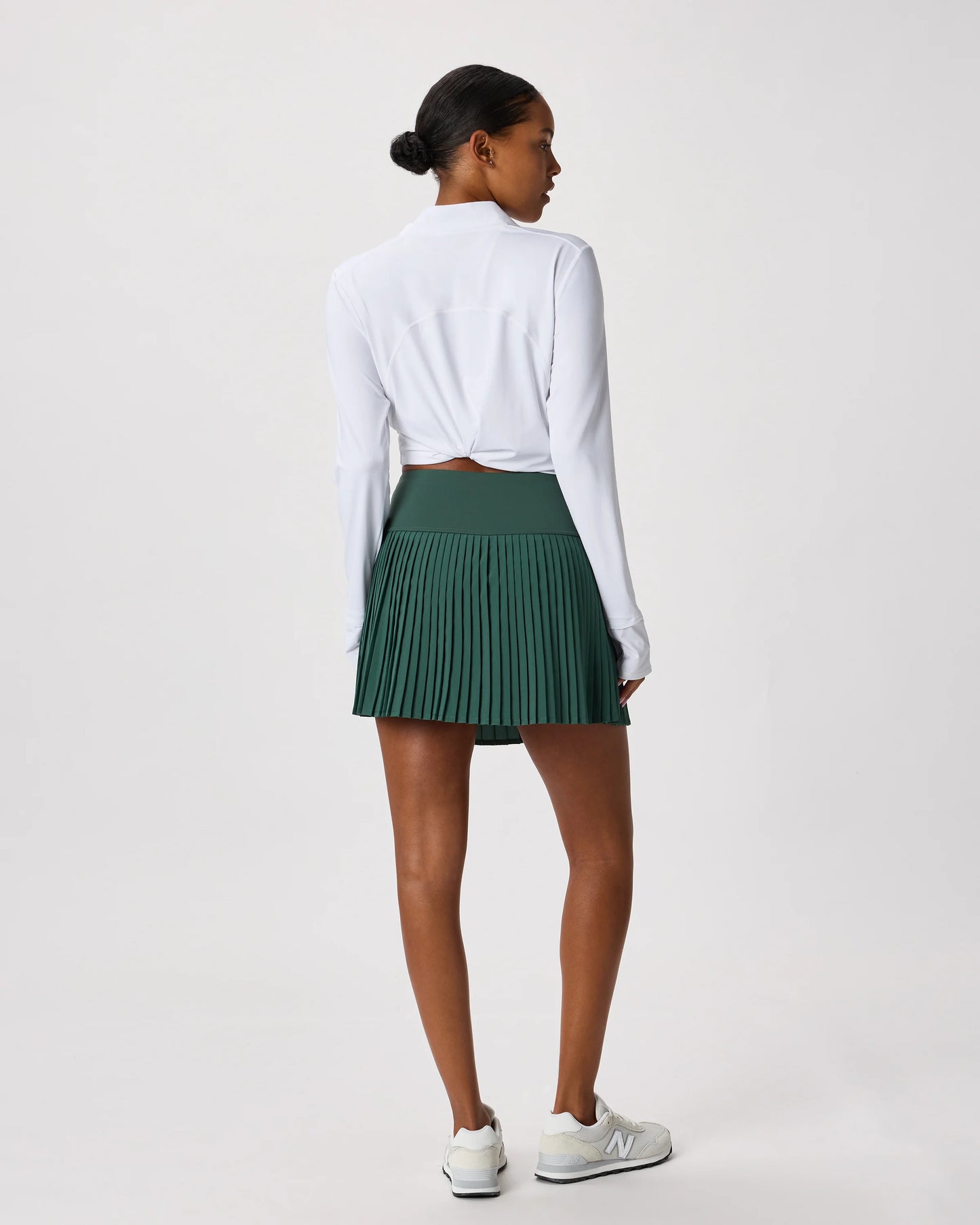 Court Sport Pleated Tennis Skirt - XS / Azul Blue