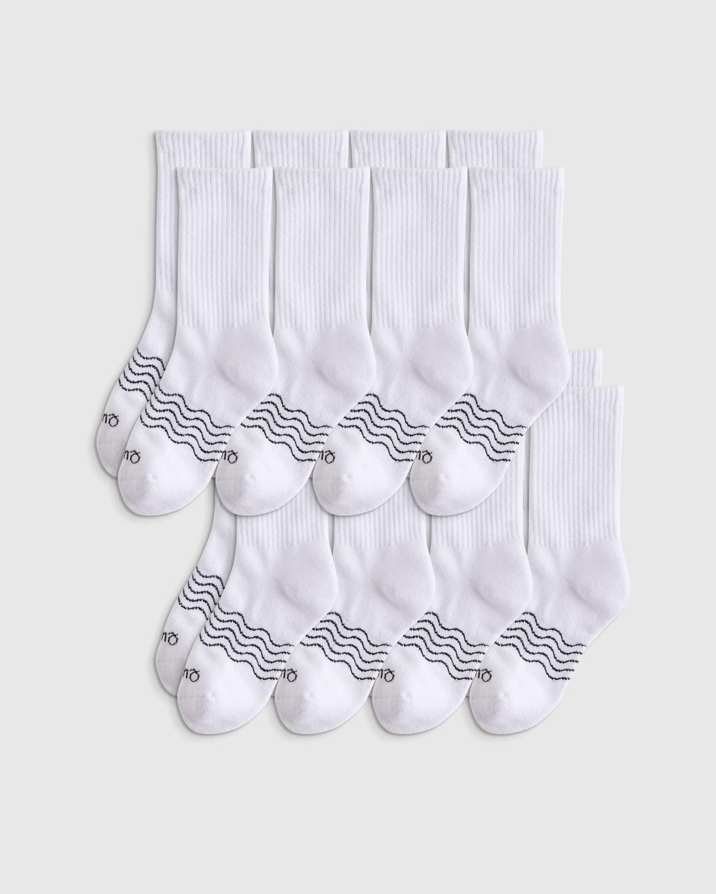 Organic Cotton Calf Sock 8-pack - S / Neutral Multi
