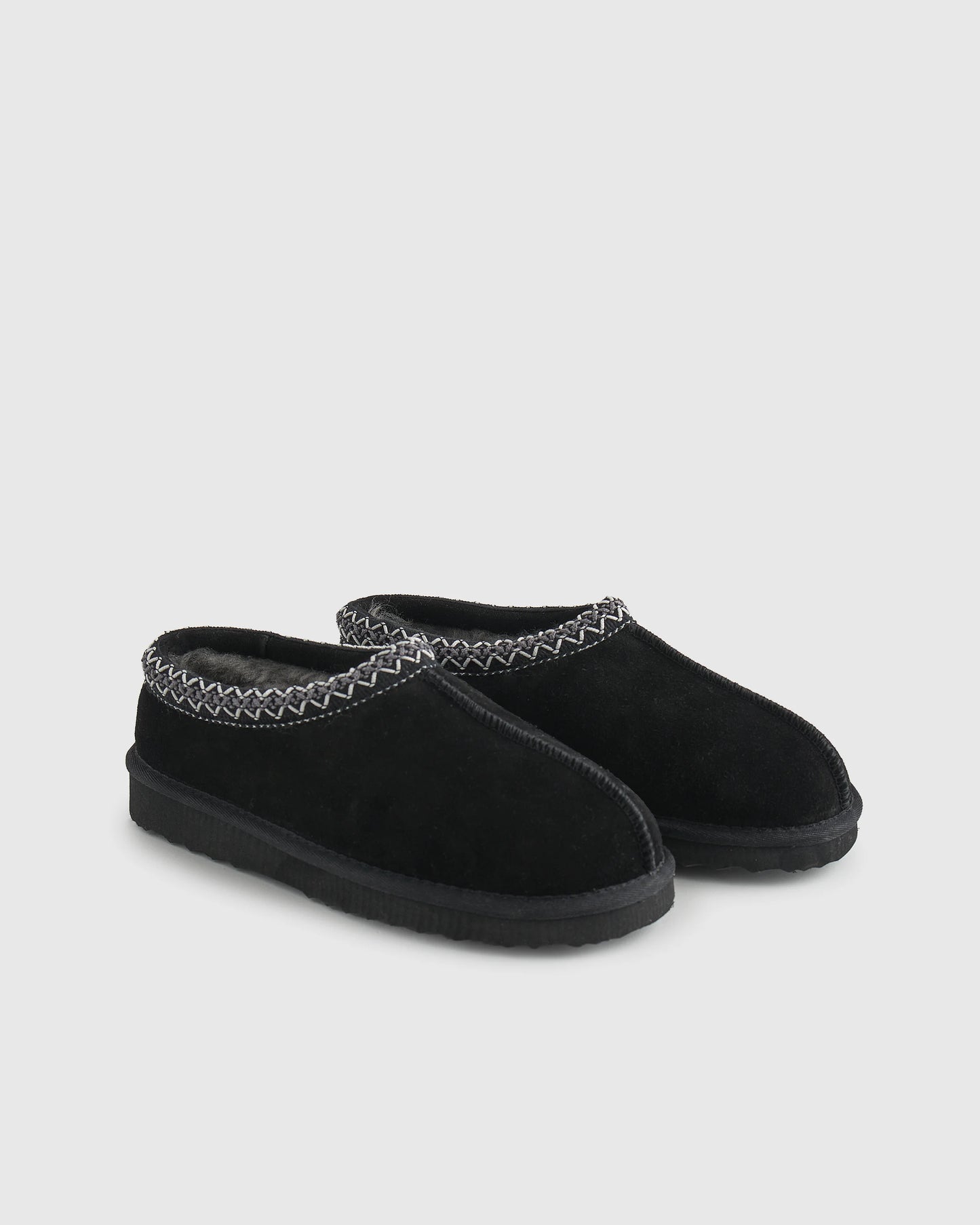 Australian Shearling Clog Slipper - 5 / Pecan