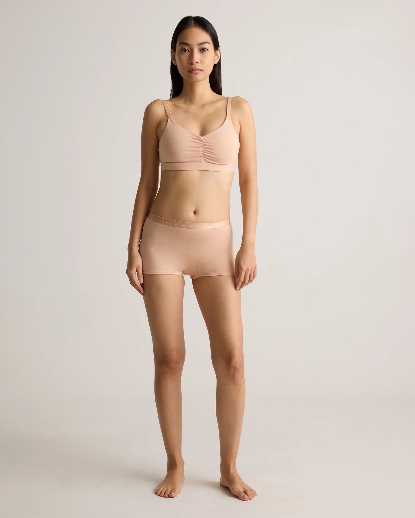 Micromodal Boyshort (6-pack) - XS / Warm Sand