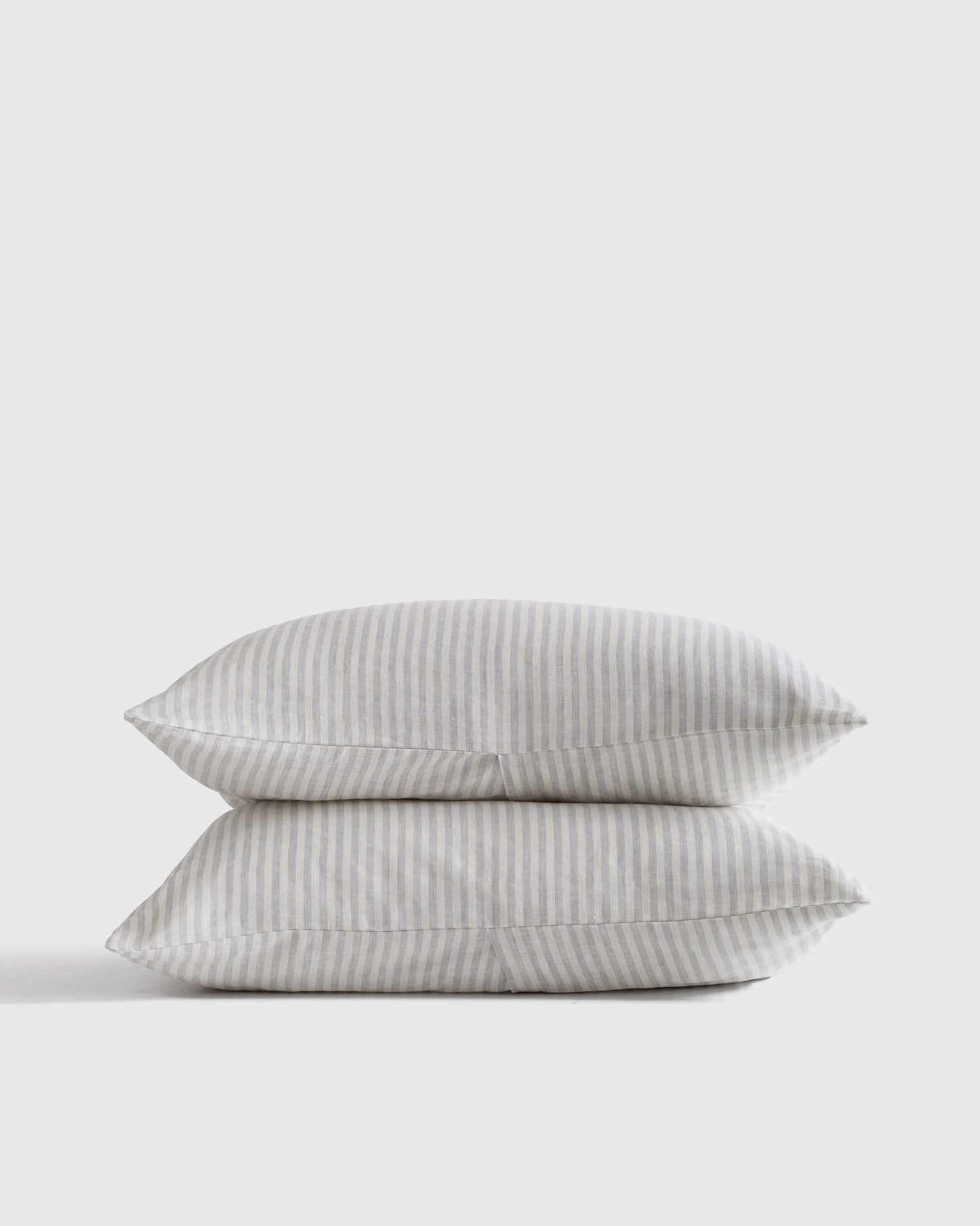 European Linen Sham Set - Standard / White