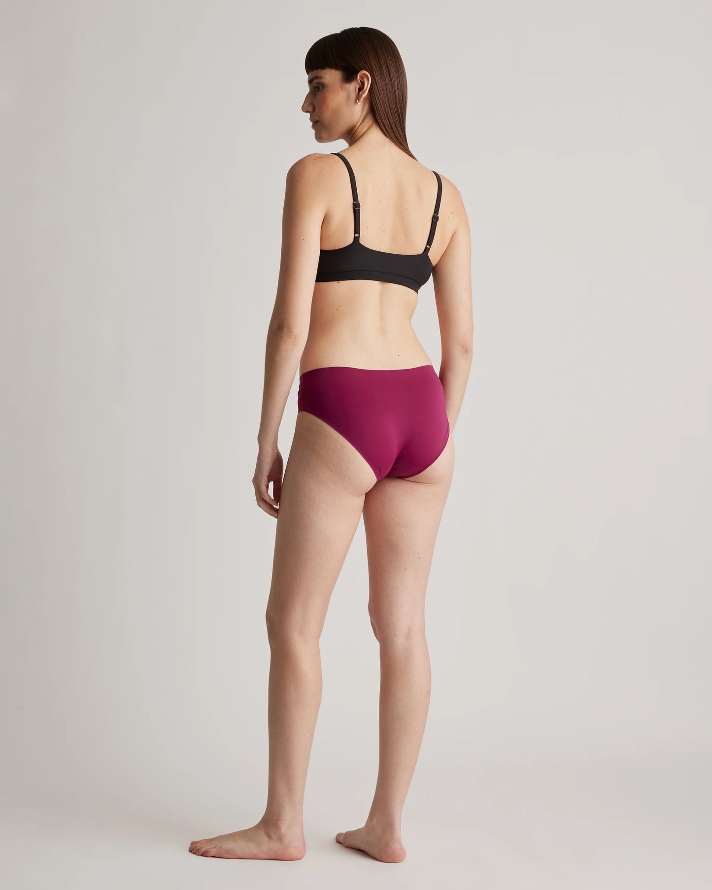 Invisible Bonded Bikini (6-Pack) - XS / Plum