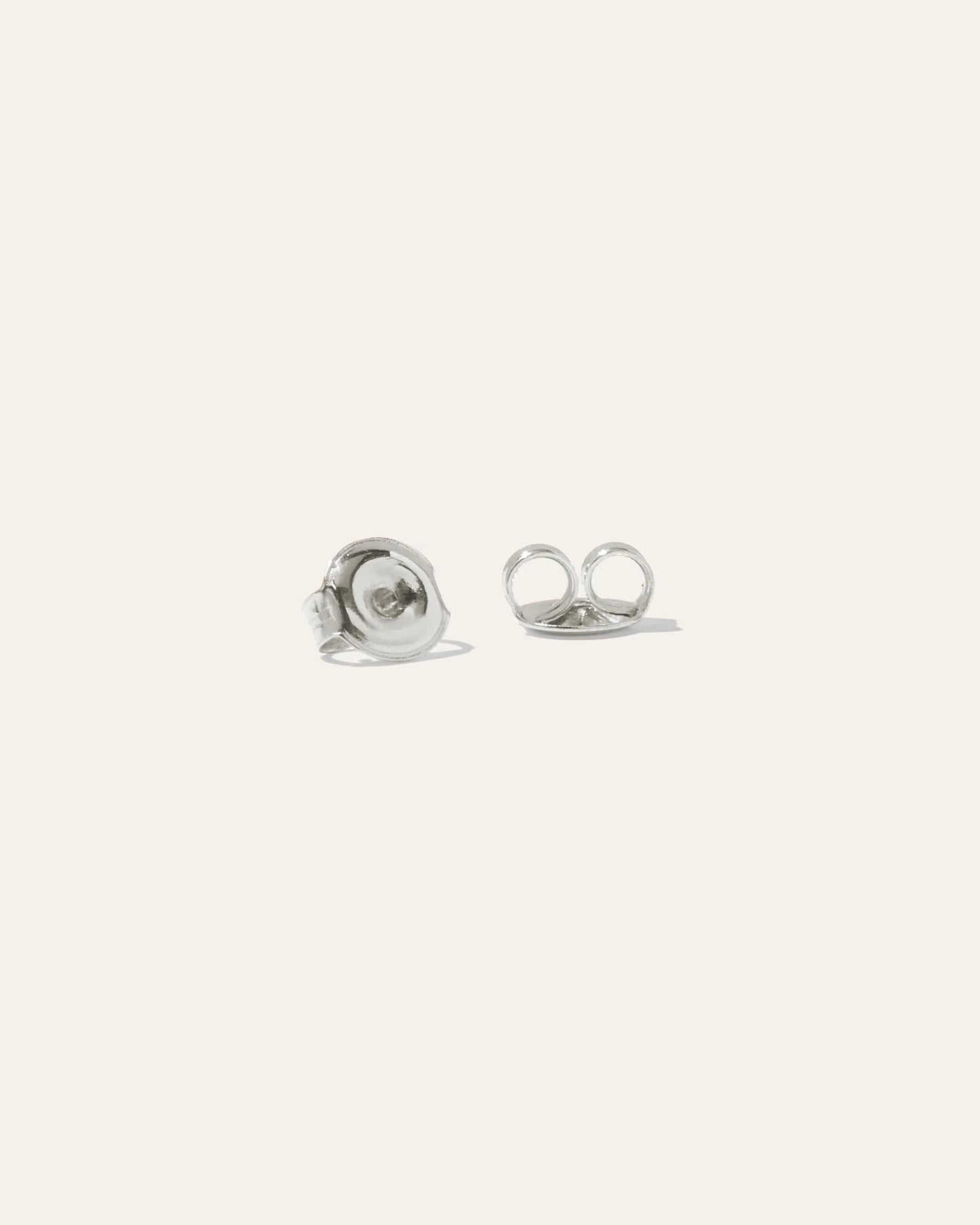14K Gold Pave Diamond Round Studs - One Size / Yellow Gold