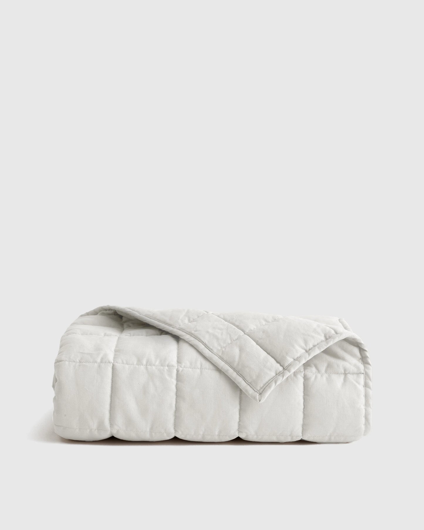 European Linen Toddler Quilt - One Size / Mist
