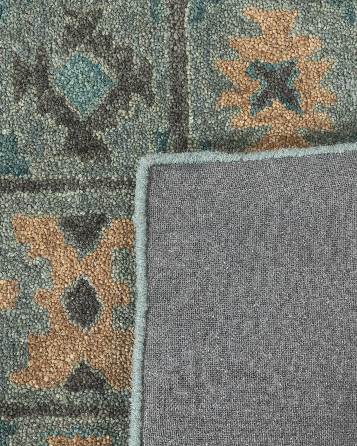 Cambria Wool Rug - 5' x 8' / Rust