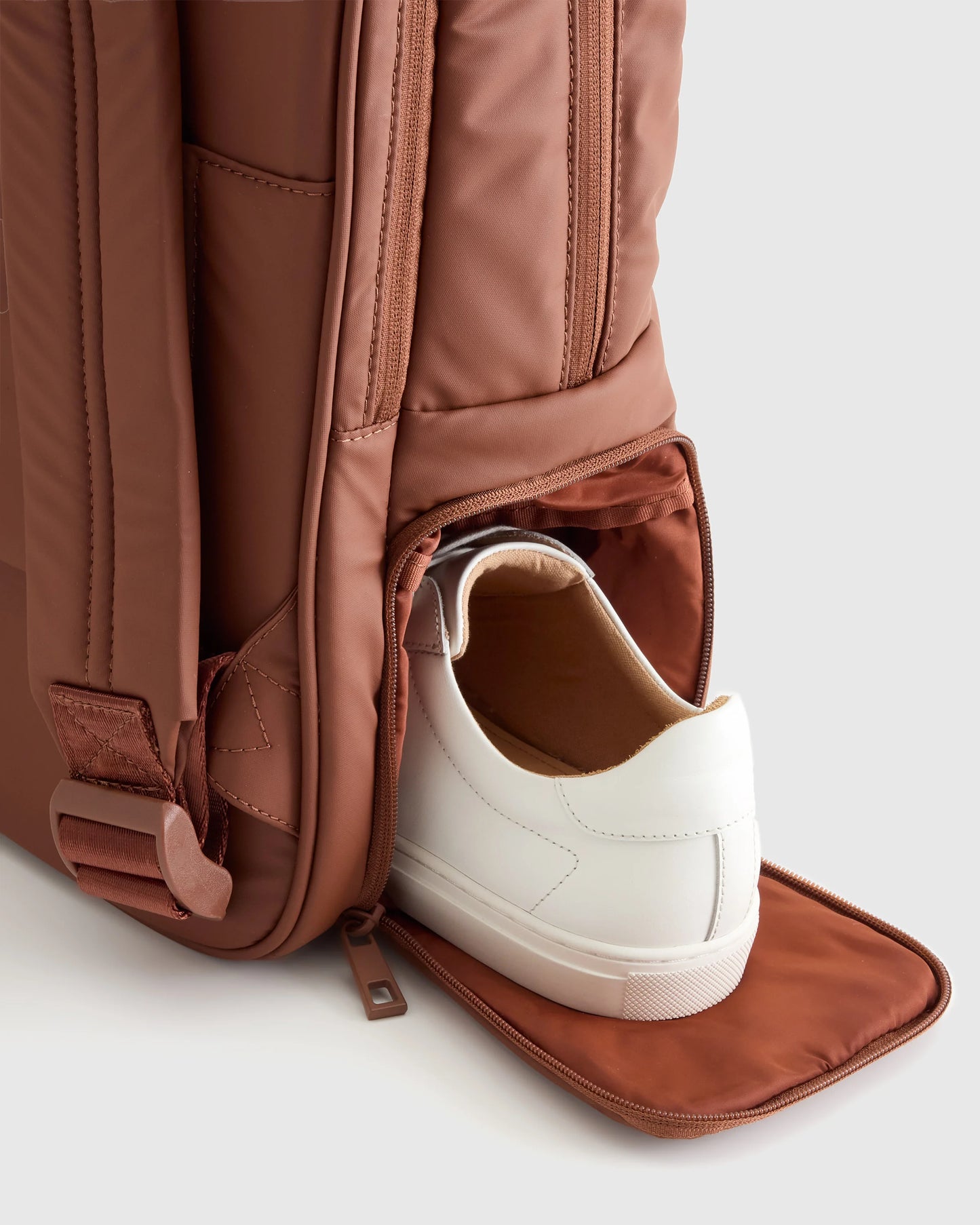 Water Repellent Puff Commuter Backpack - One Size / Black