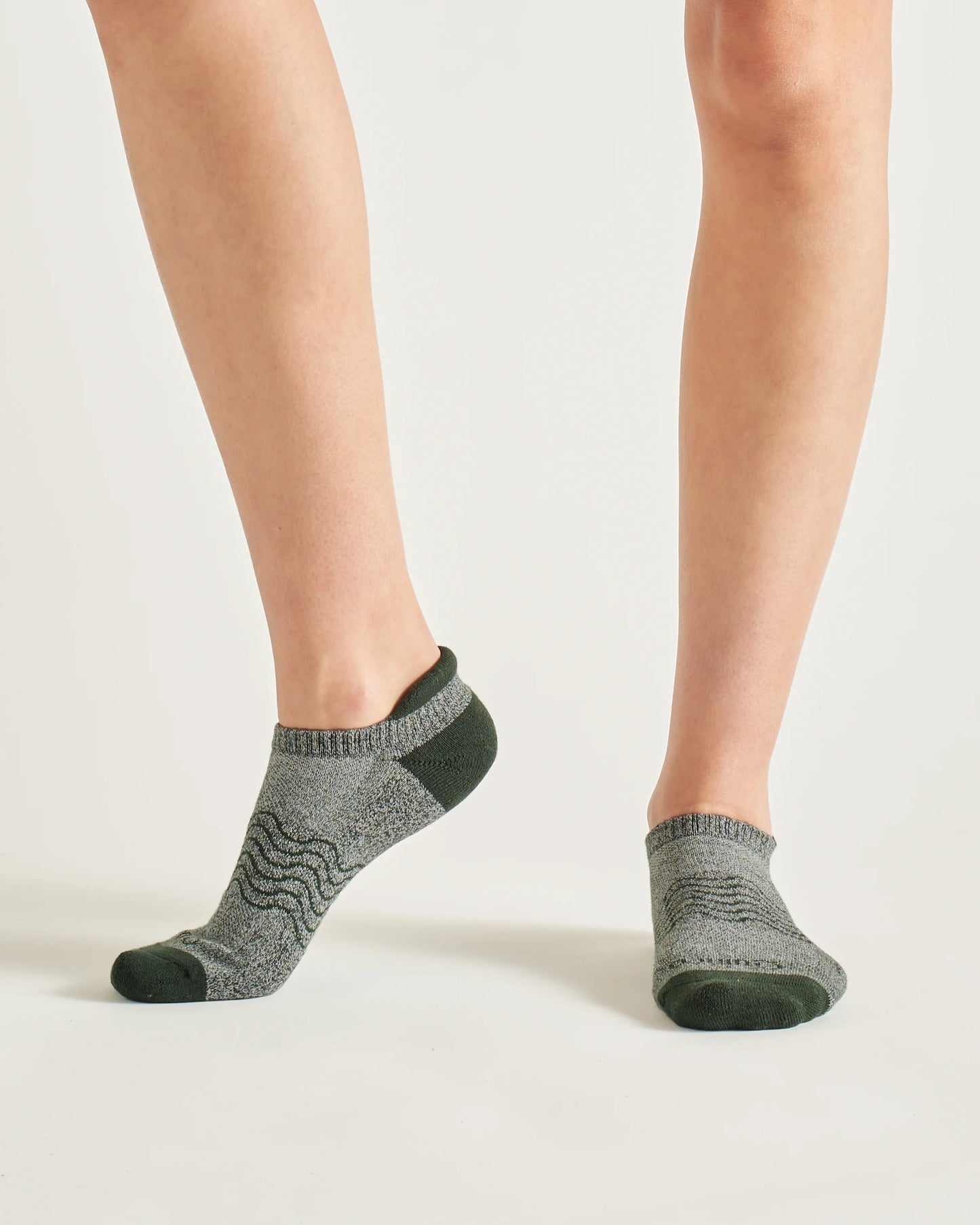 Everyday Cotton Colorblock Marl Ankle Socks (4-pack) - S / Pink/Blue/Purple Mix