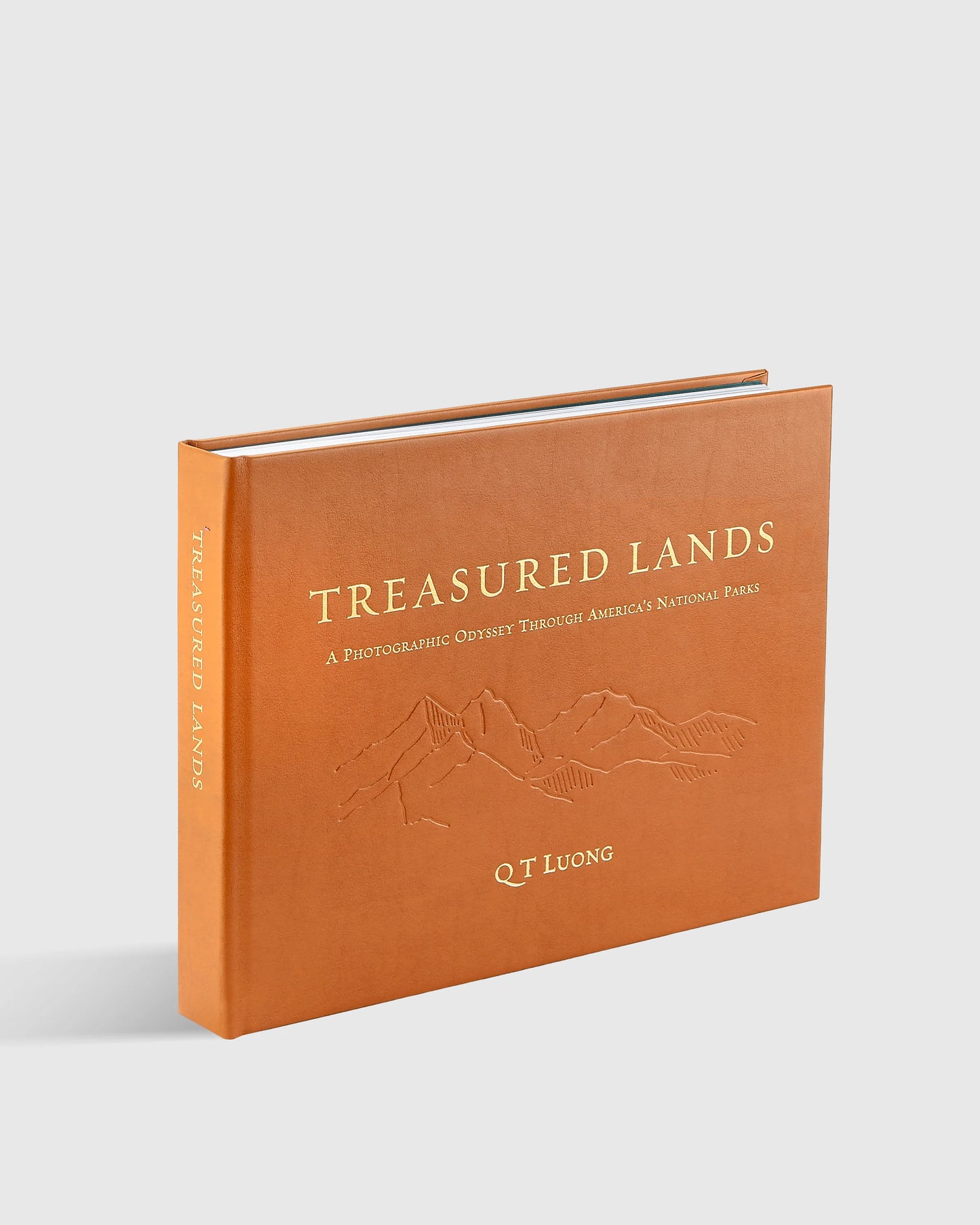 Treasured Lands Leather Bound Book - One Size / No Color