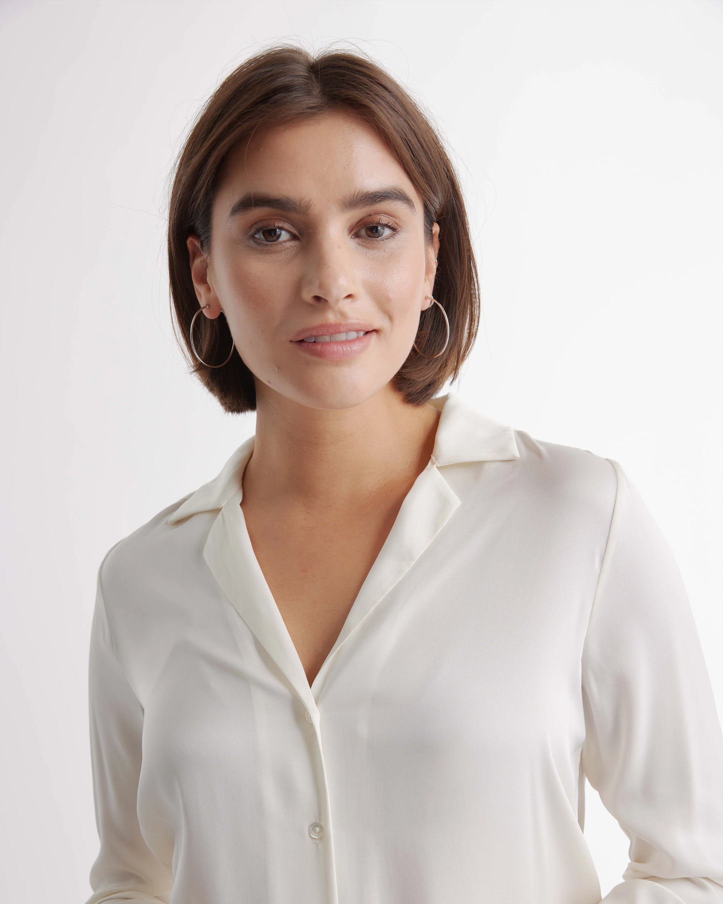 Silver Statement Hoops - One Size / Sterling Silver