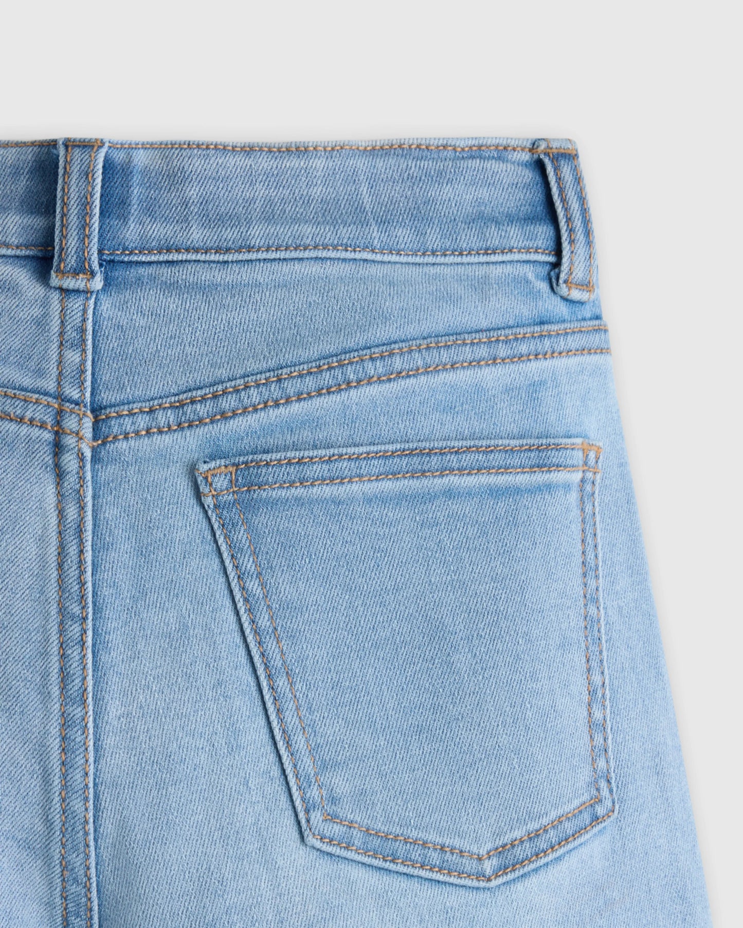 Girls Stretch Flare Jeans - 6 / Medium Wash