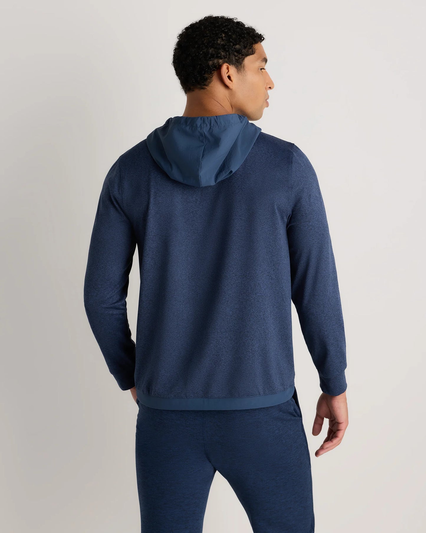 Flowknit Performance Hybrid Pullover Hoodie - S / Heather Green
