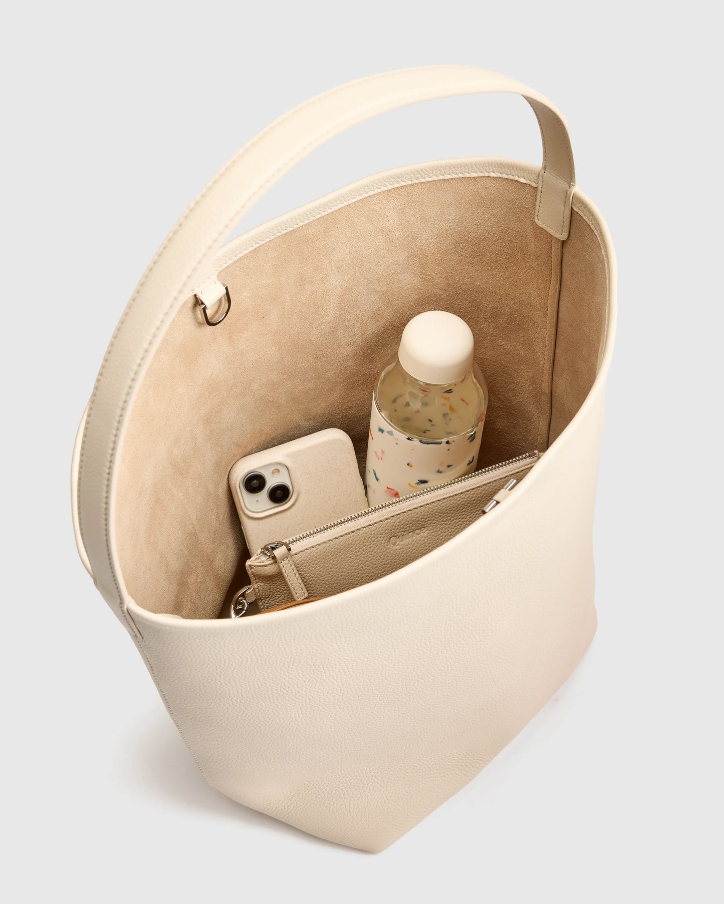 Penelope Large Shoulder Bag - One Size / Warm Taupe