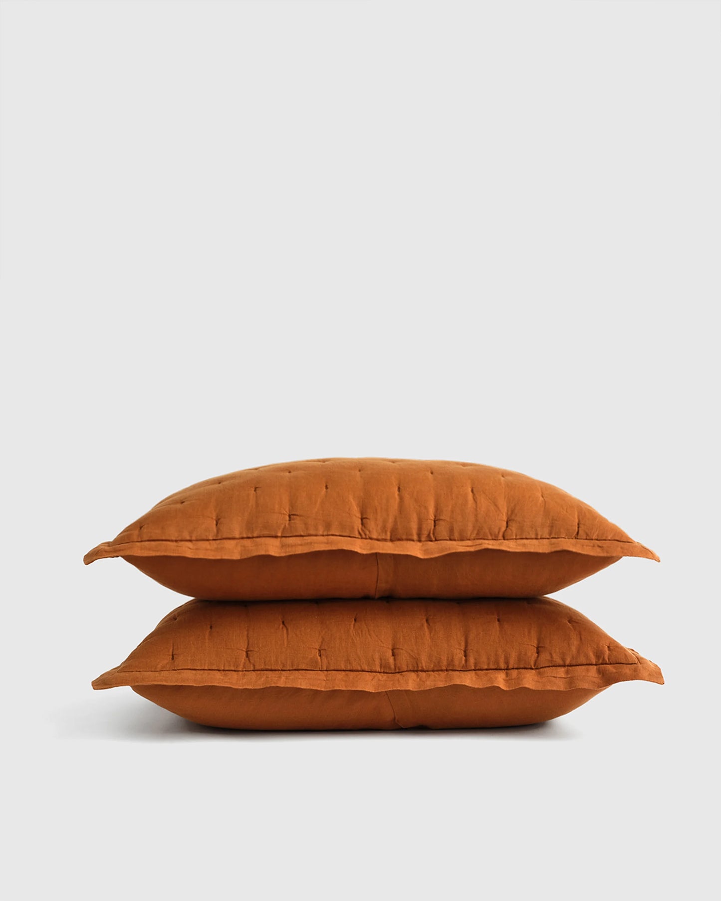 European Linen Dream Sham Set - Standard / Dusty Olive