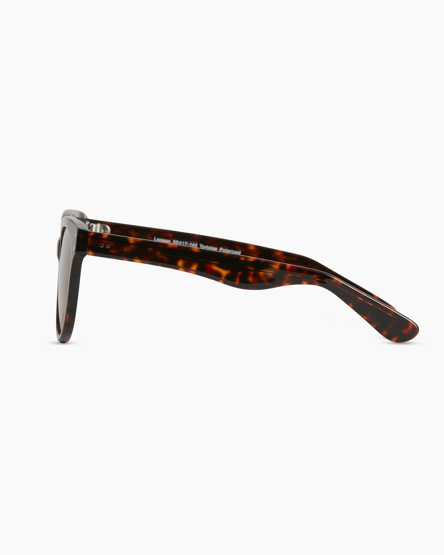 Lennon Polarized Acetate Sunglasses - One Size / Tortoise with Brown lens