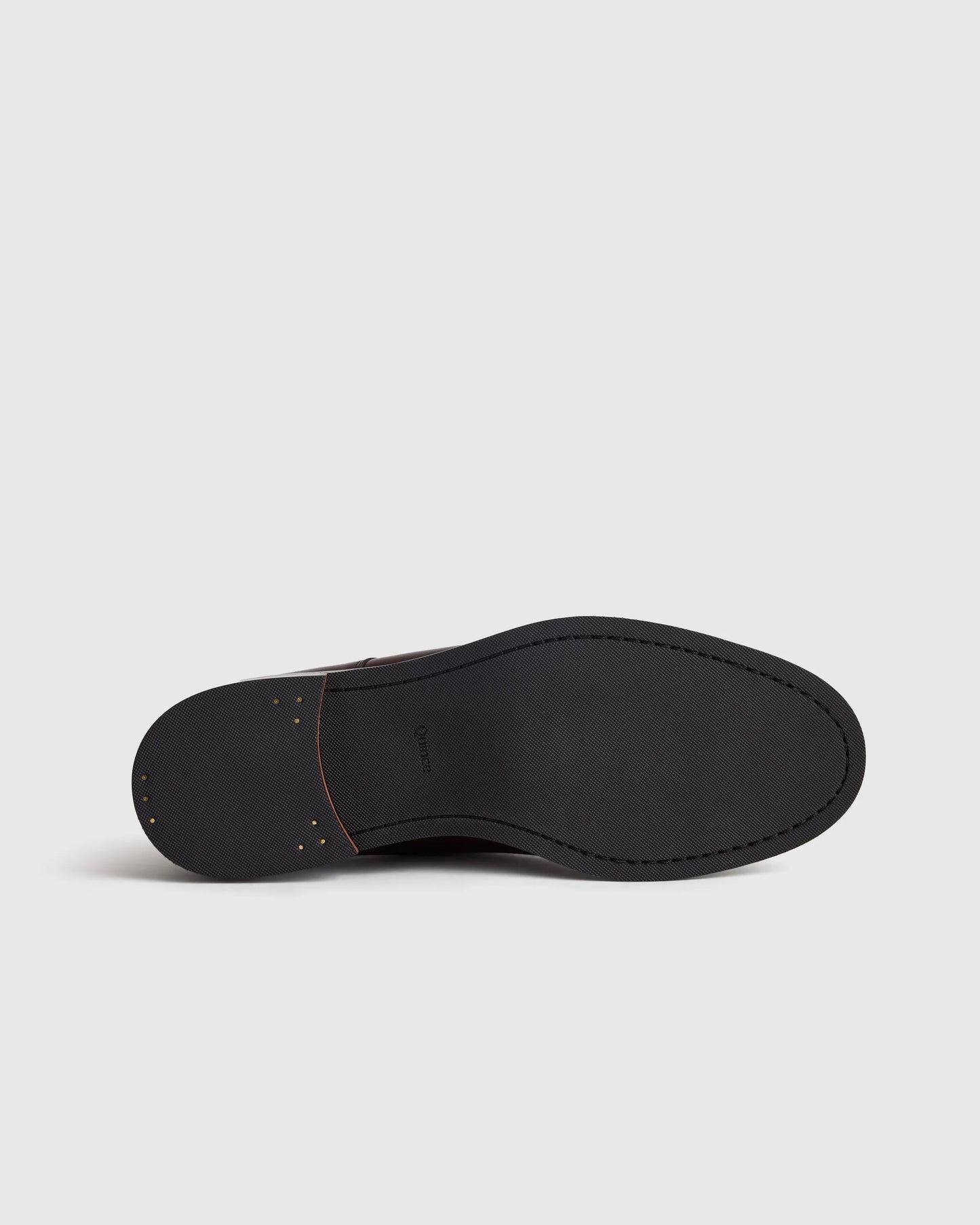 Calfskin Leather Derby - 7 / Brandy