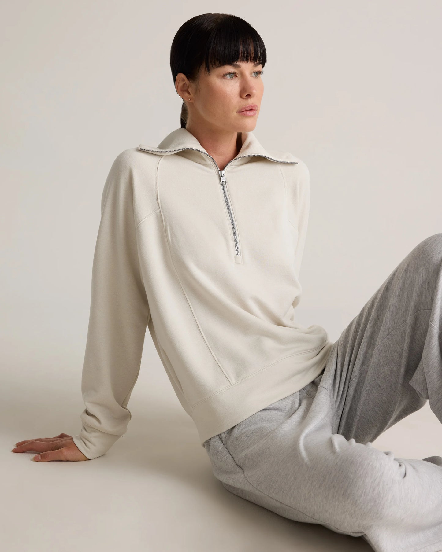 SuperSoft Fleece Half Zip - XS / Dried Fig