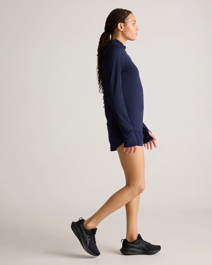 Race Day Half-Zip Pullover - XS / Big Sur Green